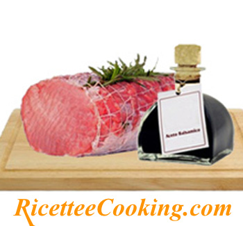 Involtini di arista all'aceto balsamico